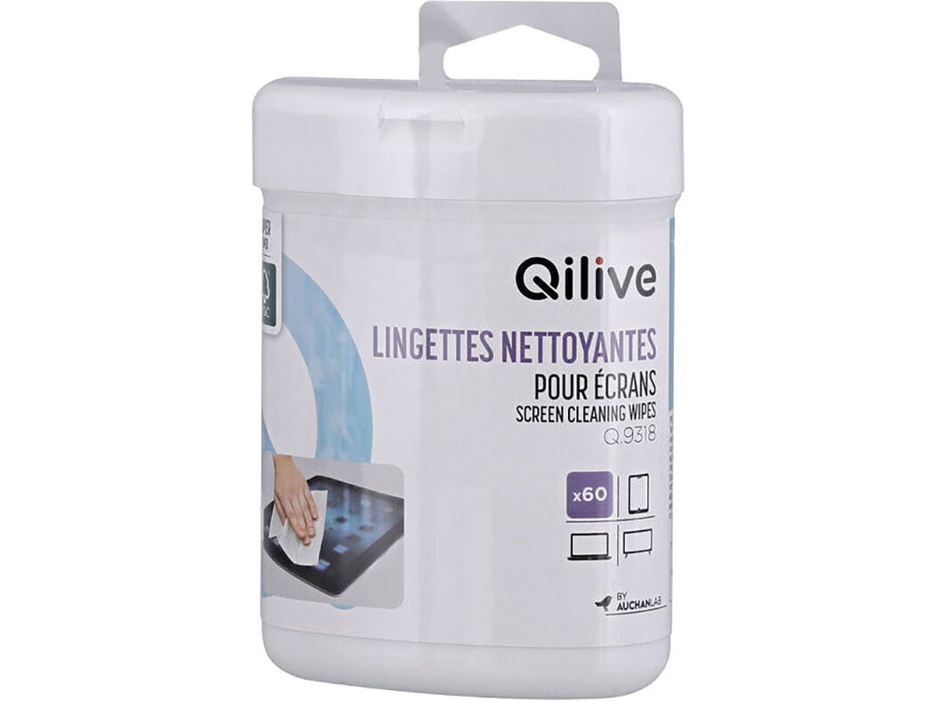 TOALHETES DE LIMPEZA QILIVE BRANCO 600179318