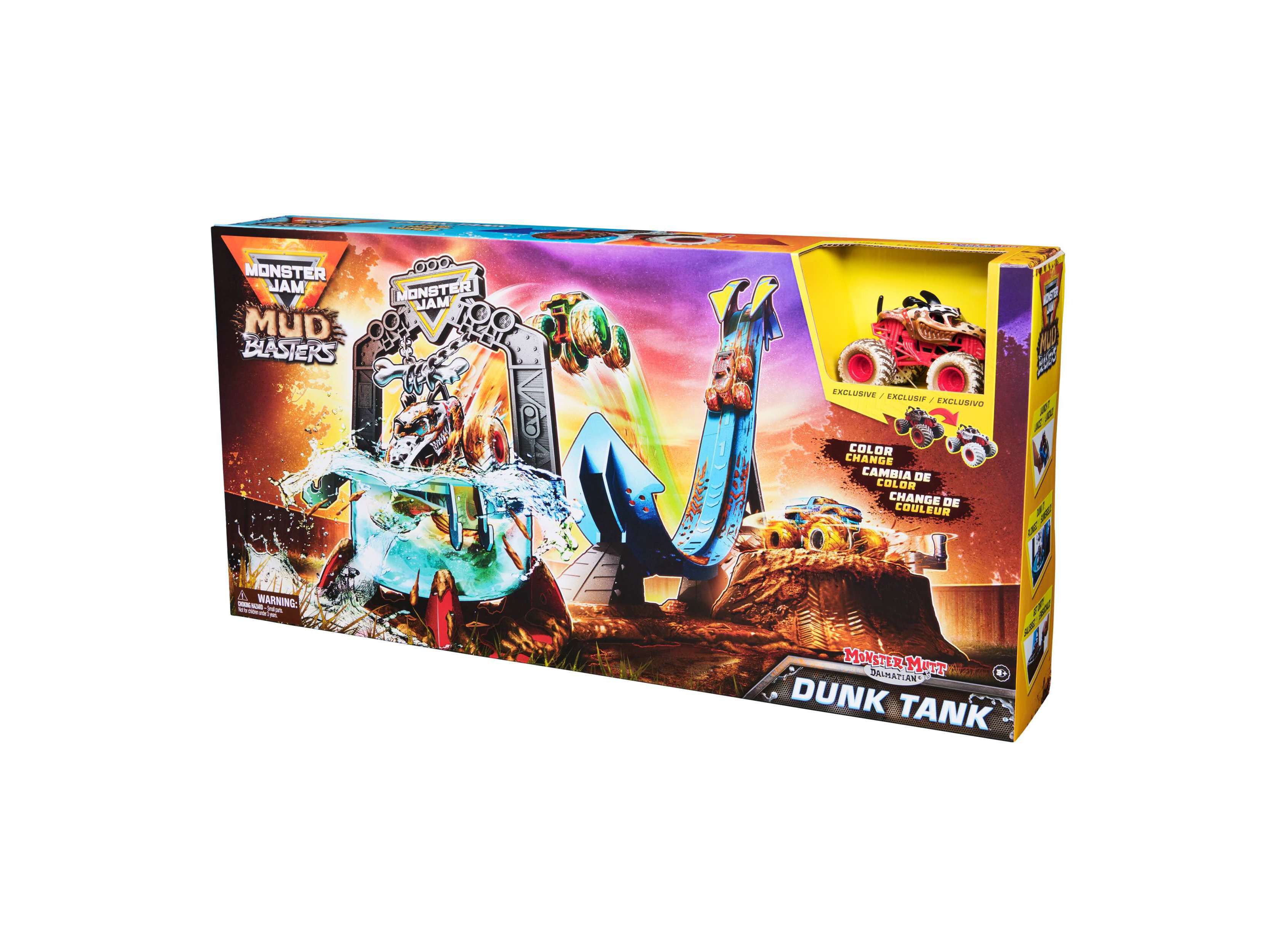 LAVAGEM DE CAMI&Otilde;ES MONSTER JAM PLAYSET