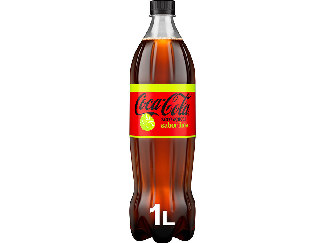 REFRIGERANTE C/ G&Aacute;S COCA-COLA ZERO LIMA 1L (SDR)