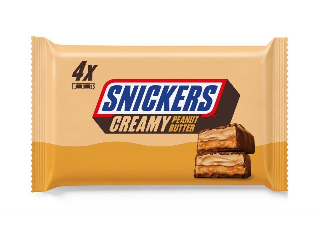 SNACK CHOCOLATE SNICKERS CREAMY 4X 36.5G (146G) image number 1