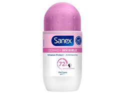 Desodorizante Roll-On Dermo Efeito Invisãvel Sanex 50 ml