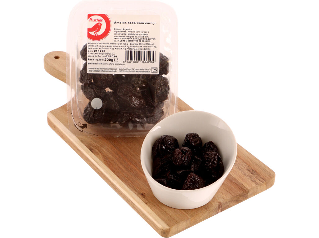 AMEIXA SECA AUCHAN 200G image number 0