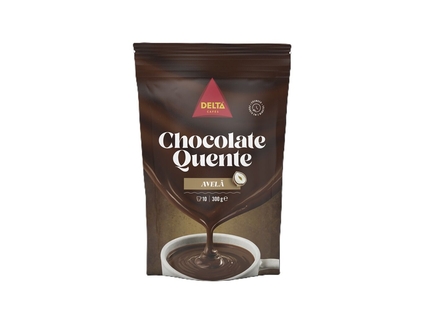 PREPARADO DELTA CHOCOLATE QUENTE AVEL&Atilde; 300G image number 0