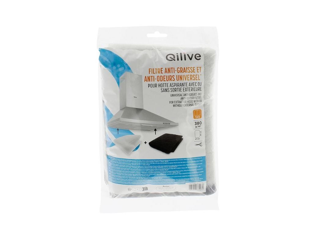 FILTRO PARA EXAUSTOR QILIVE UNIVERSAL 380G