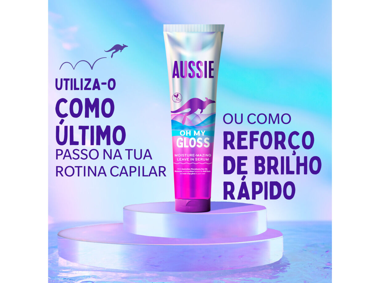 TRATAMENTO AUSSIE LEAVE ON GLOSS 160ML image number 7