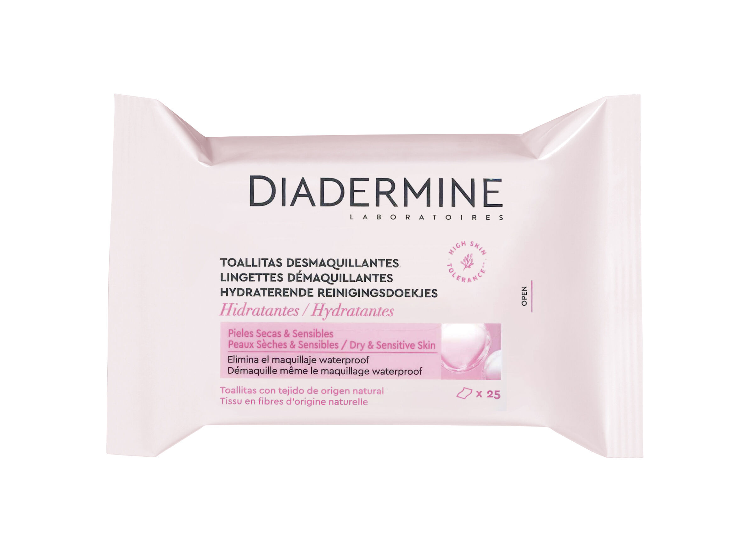 TOALHITAS DIADERMINE DESMAQUILHANTE 25UN