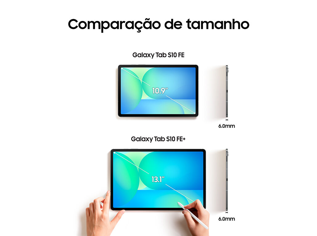 TABLET SAMSUNG GALAXY TAB S10 FE 128GB CINZENTO image number 4