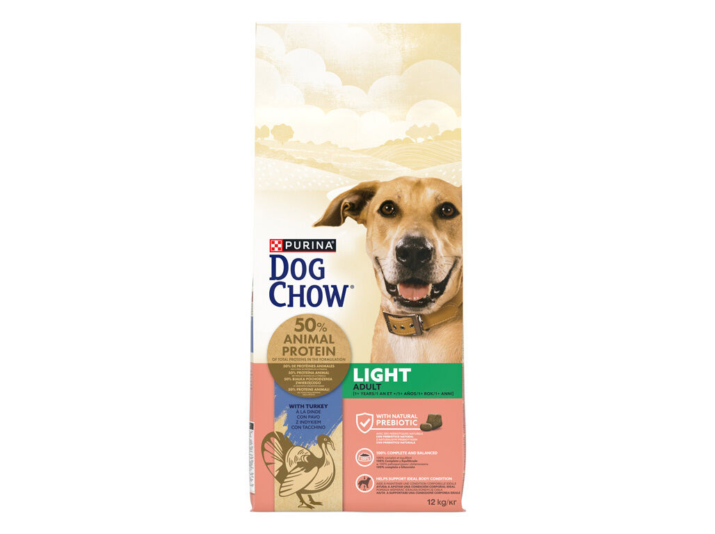 RA&Ccedil;&Atilde;O PARA C&Atilde;O DOG CHOW LIGHT PERU 12KG image number 1