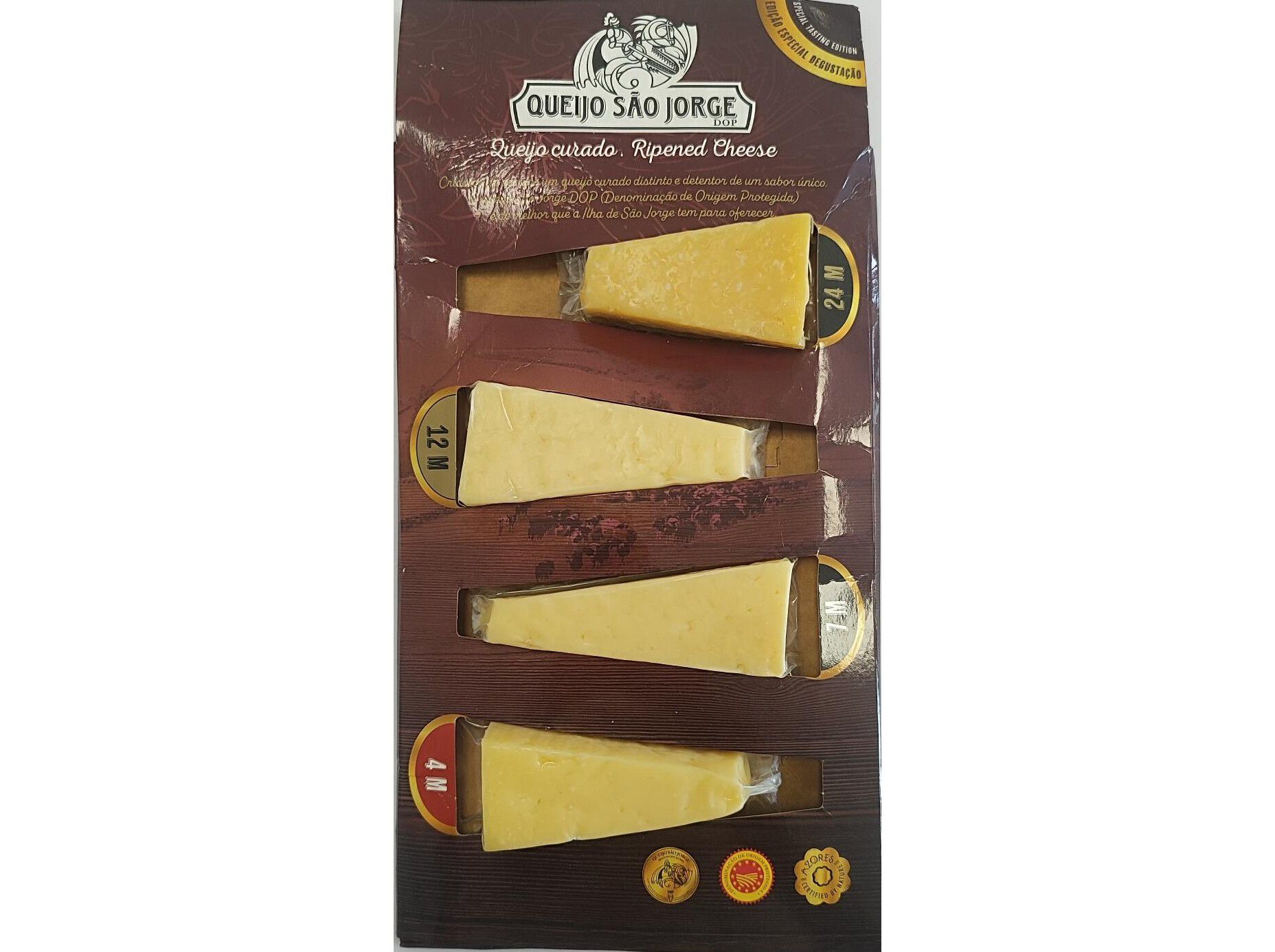 T&Aacute;BUA QUEIJOS S.JORGE DOP 4 CURAS 240G