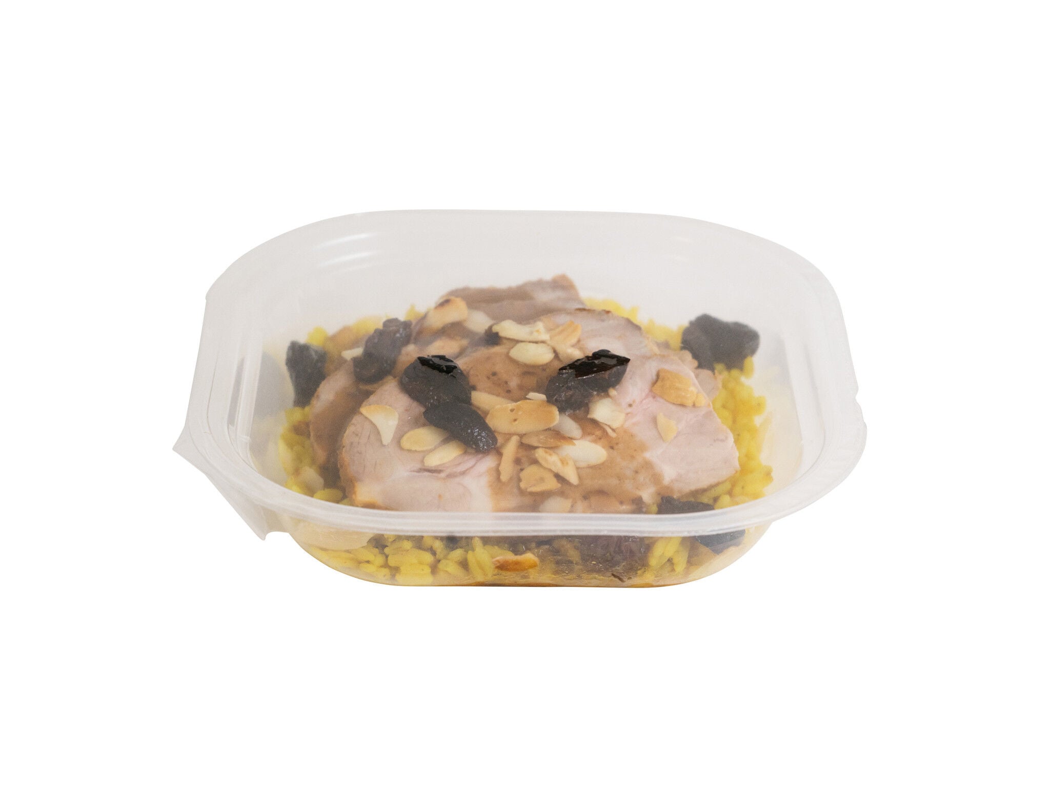 CACHA&Ccedil;O PORCO SABORES AUCHAN AMEIXA E AM&Ecirc;NDOA COM ARROZ &Aacute;RABE 300 G image number 1