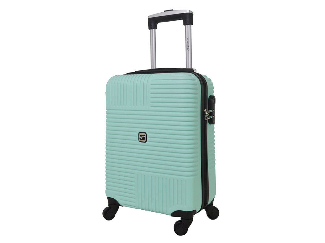 MALA DE CABINE R&Iacute;GIDA AIRPORT VERDE 8 RODAS 48X34X20CM