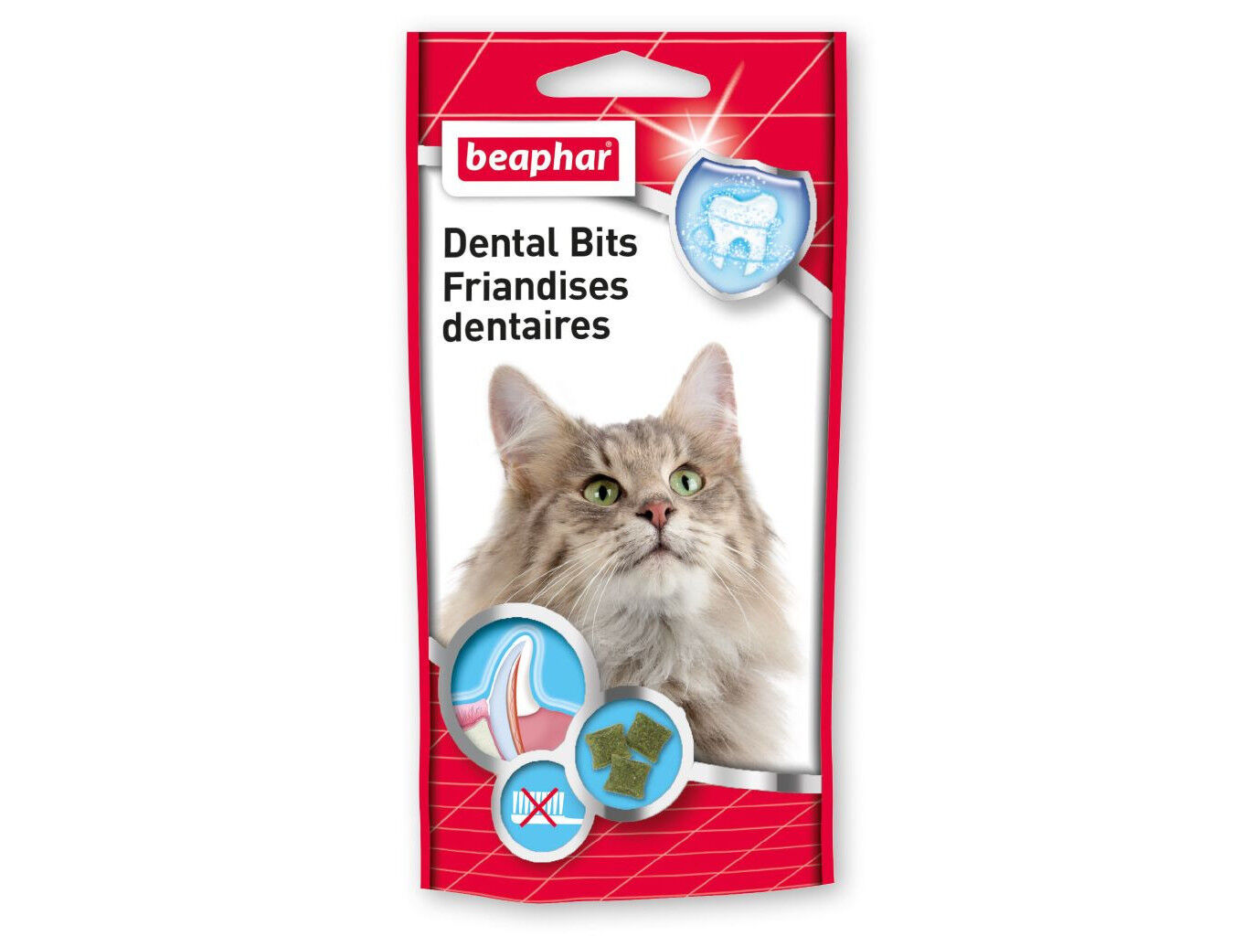 SNACK PARA GATO BEAPHAR DENTAL BITS 35G image number 1