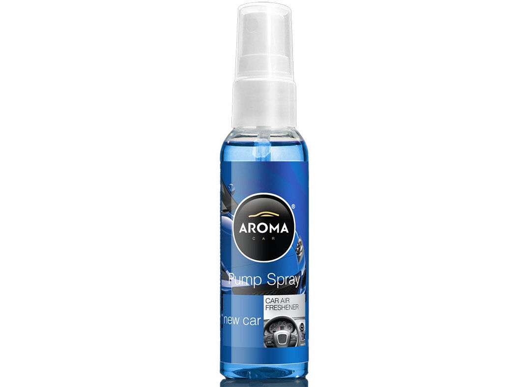 AMBIENTADOR AUTO AROMA CAR PUMP SPRAY 30ML NEW CAR image number 0