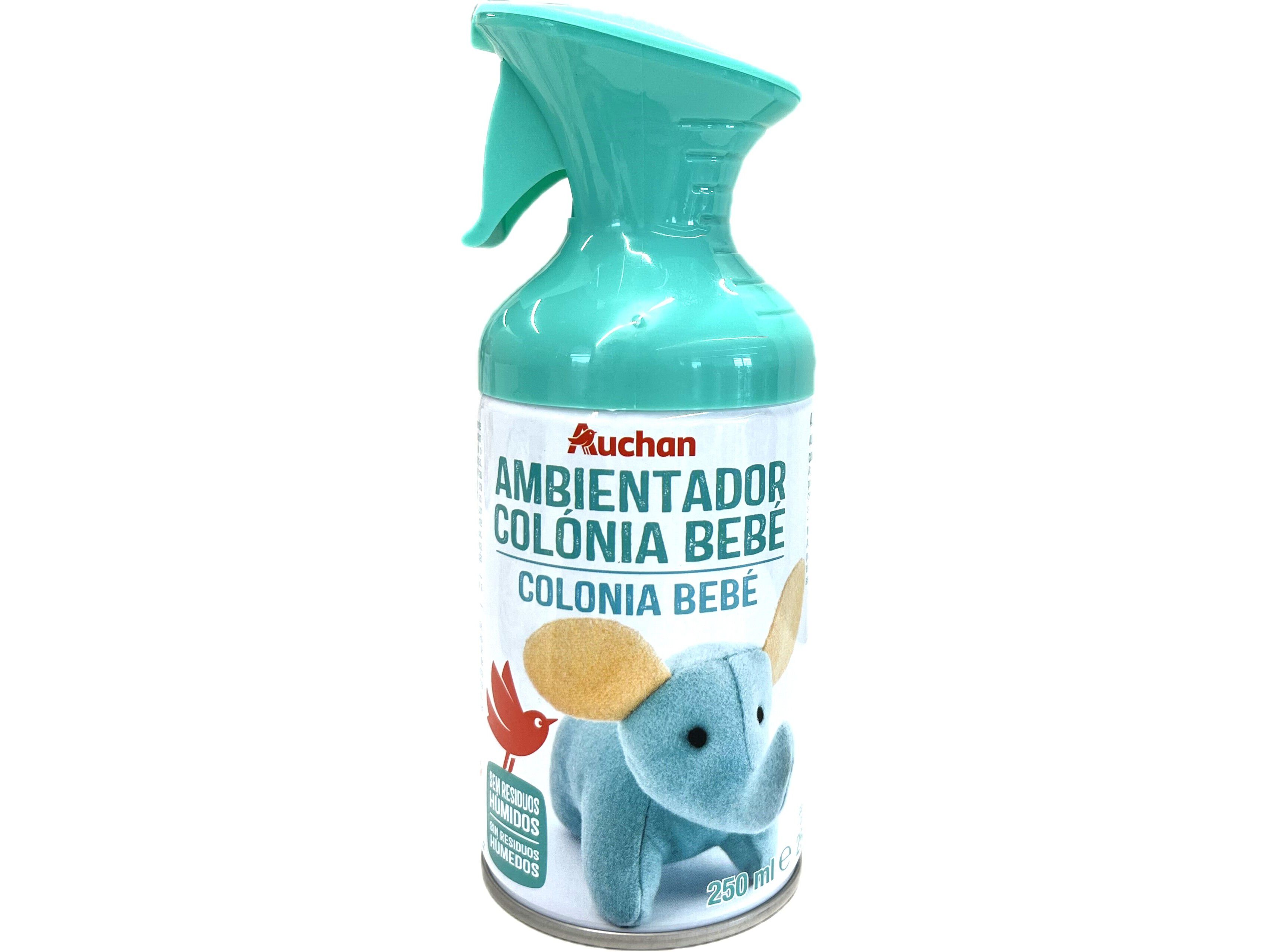 AMBIENTADOR AEROSSOL AUCHAN COL&Oacute;NIA BEB&Eacute; 250ML