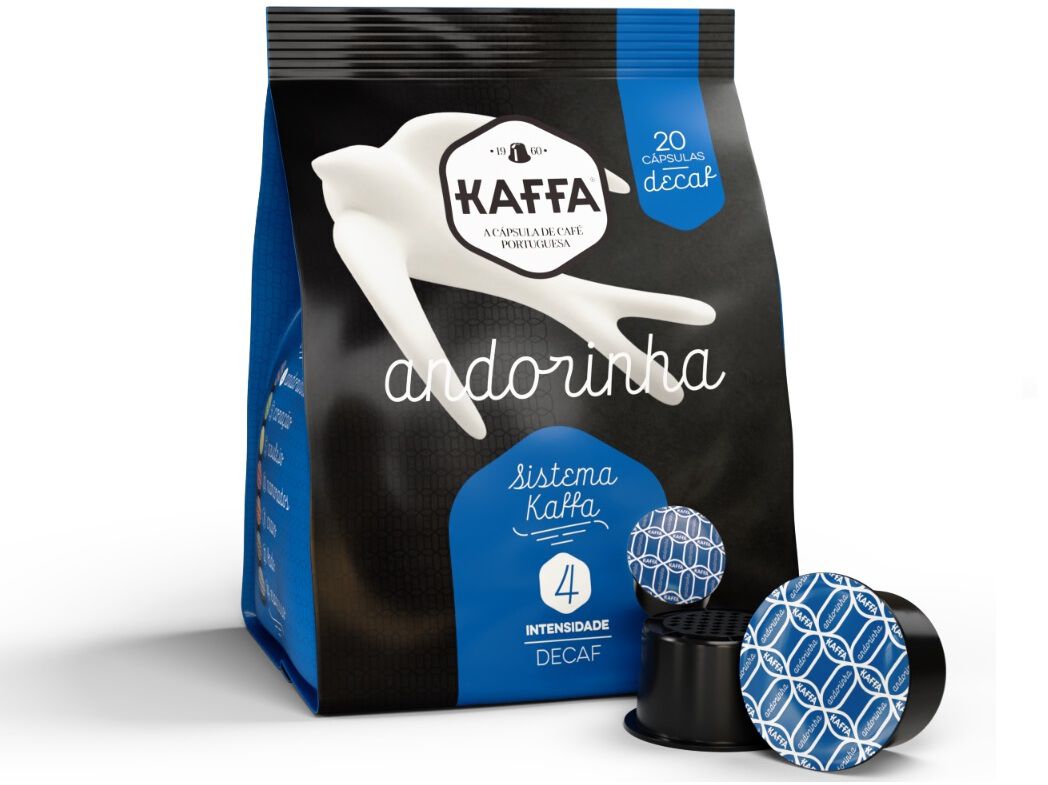 C&Aacute;PSULAS KAFFA DESCAFEINADO ANDORINHA SK INTENSIDADE 4 20UN image number 1