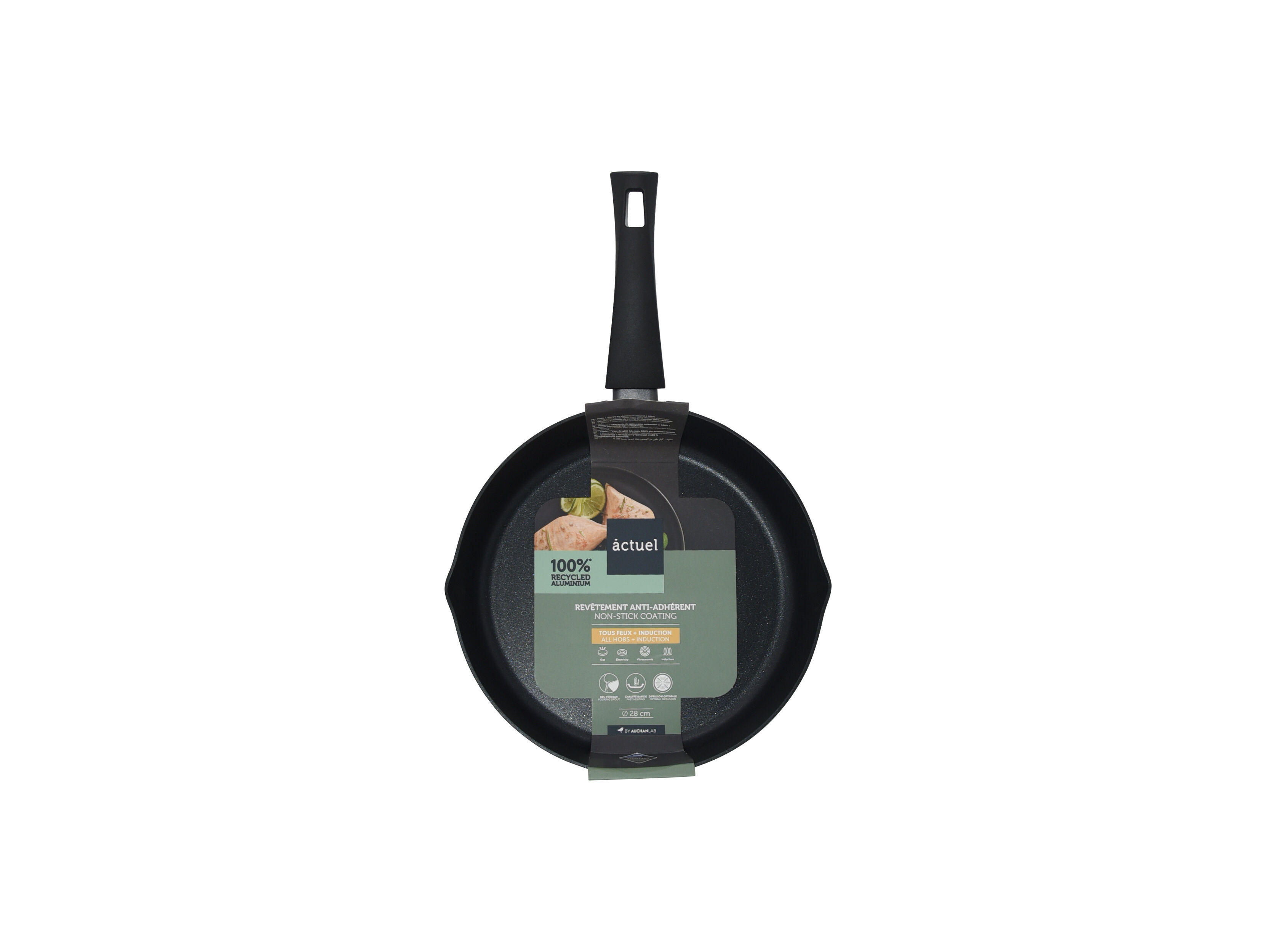 FRIGIDEIRA ACTUEL ALUM&Iacute;NIO RECICLADO 28CM GEVI11 image number 1