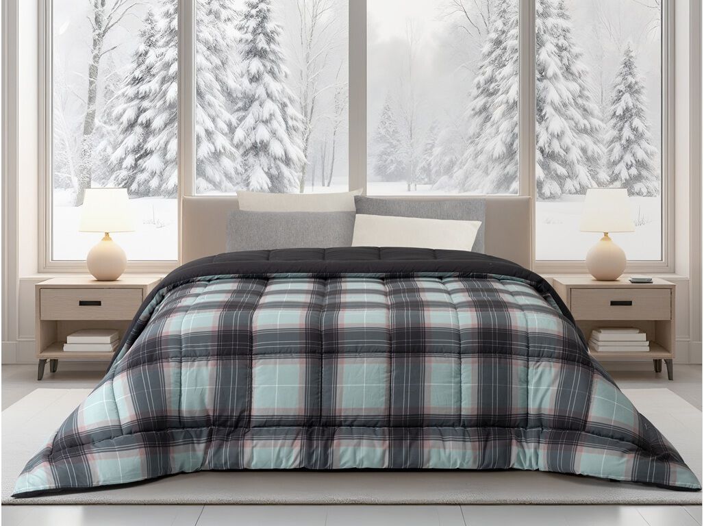 EDRED&Atilde;O MICROFIBRA HOMESPECIAL PRETO 240X260 MICRO RITO