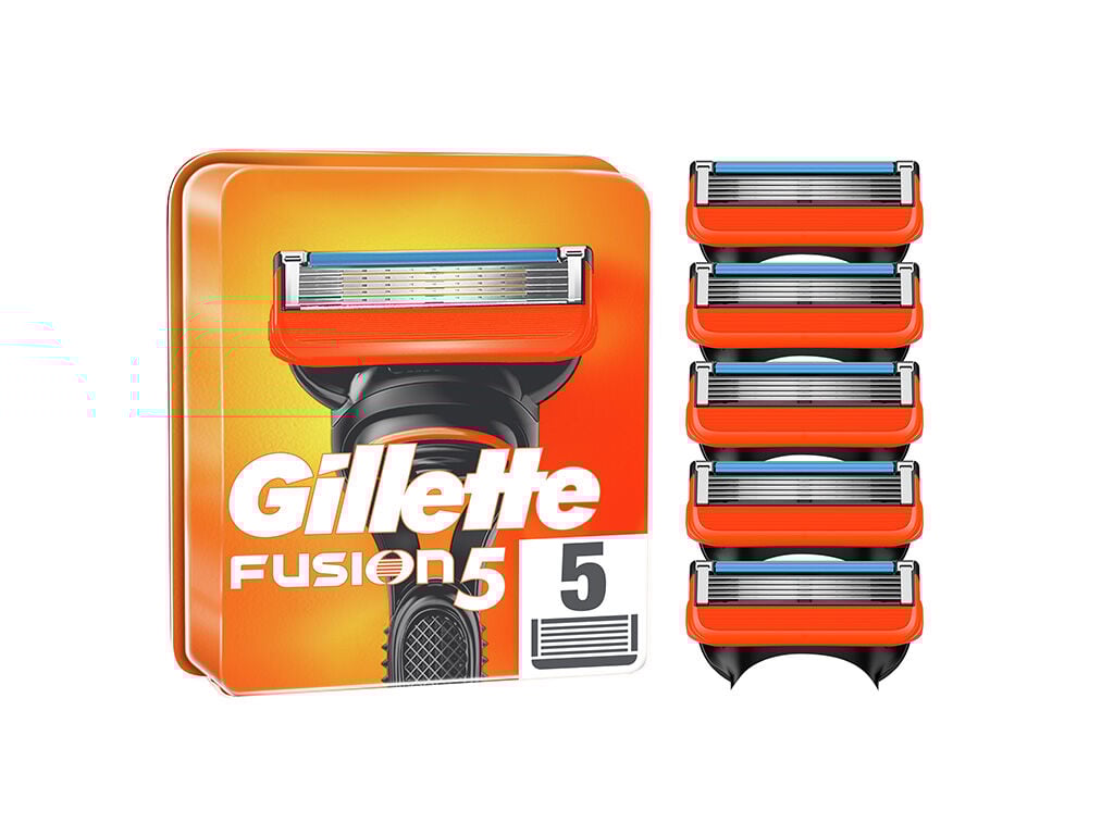RECARGA DE L&Acirc;MINAS FUSION5 GILLETTE 5 UN image number 0
