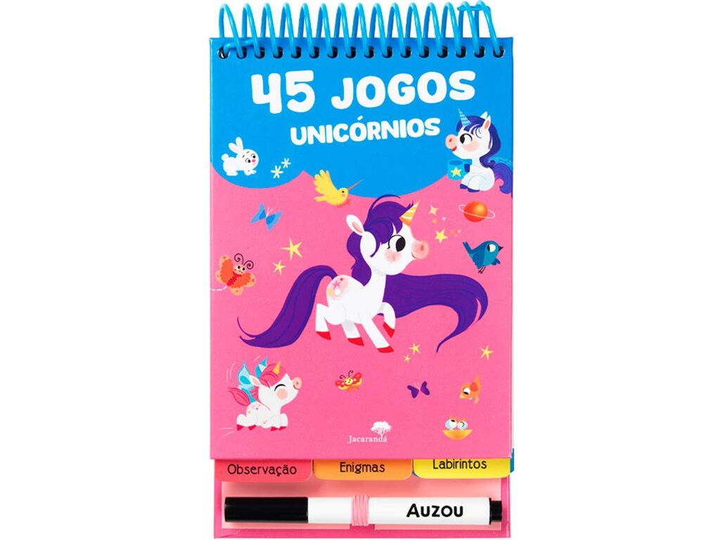 LIVRO 45 JOGOS UNIC&Oacute;RNIOS DE AAVV image number 1