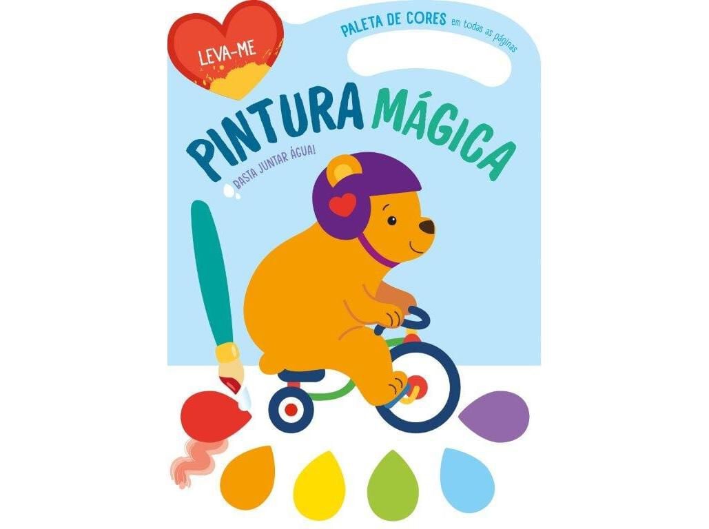 LIVRO LEVA-ME - PINTURA M&Aacute;GICA URSO - AZUL image number 0
