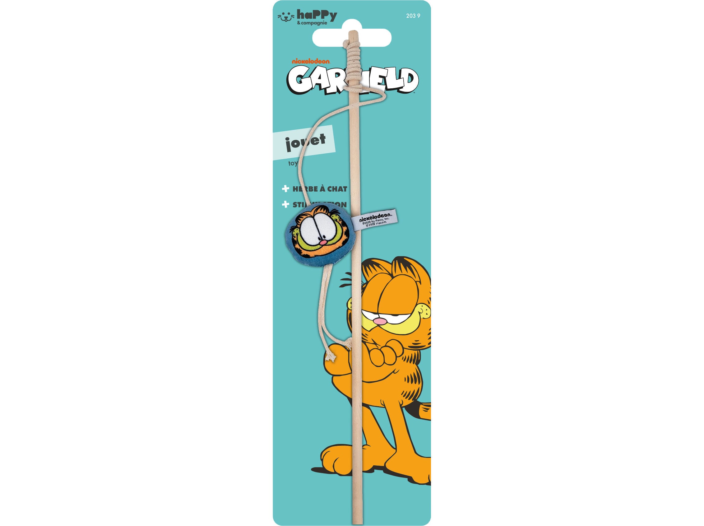 BRINQUEDO PARA GATO GARFIELD CANA image number 1