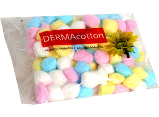 ALGOD&Atilde;O DERMACOTTON BOLAS CORES 100UN image number 0