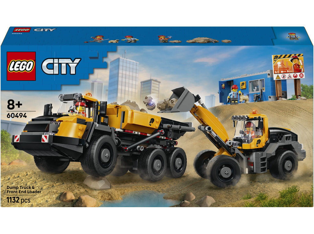 CAMI&Atilde;O BASCULANTE LEGO CITY BIG VEHICLES 60494 image number 0