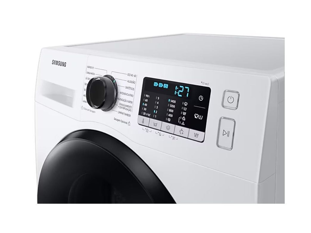 M&Aacute;QUINA DE LAVAR E SECAR ROUPA SAMSUNG WD80TA046BE/EP LAVA 8KG E SECA 5KG image number 3