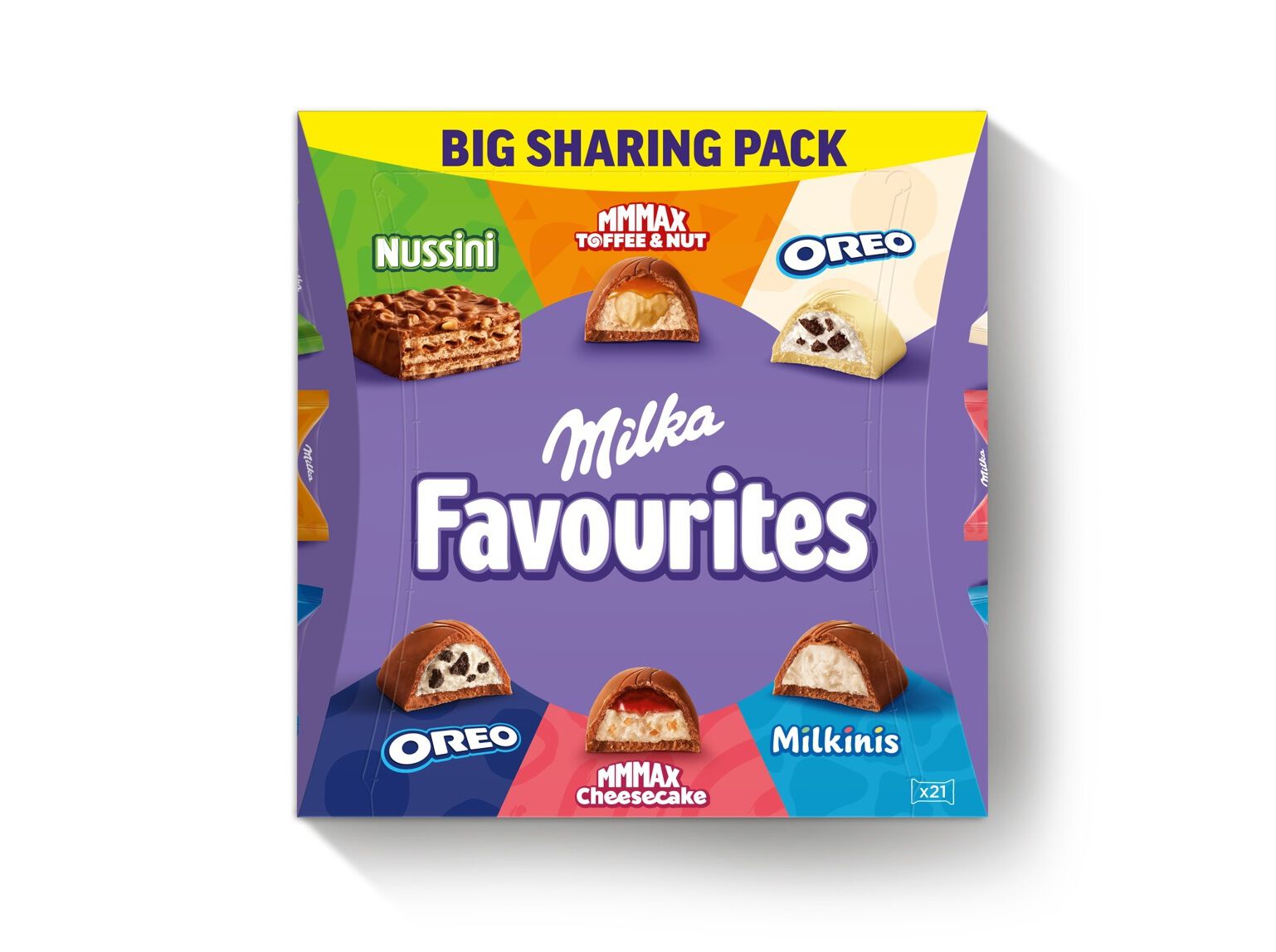 CHOCOLATES MILKA FAVOURITES 203G image number 0