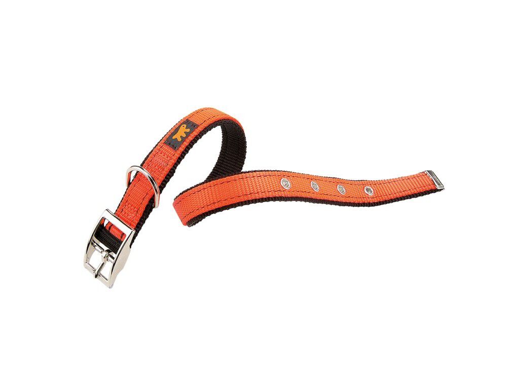 COLEIRA C&Atilde;O FERPLAST DUAL LARANJA CF20/43