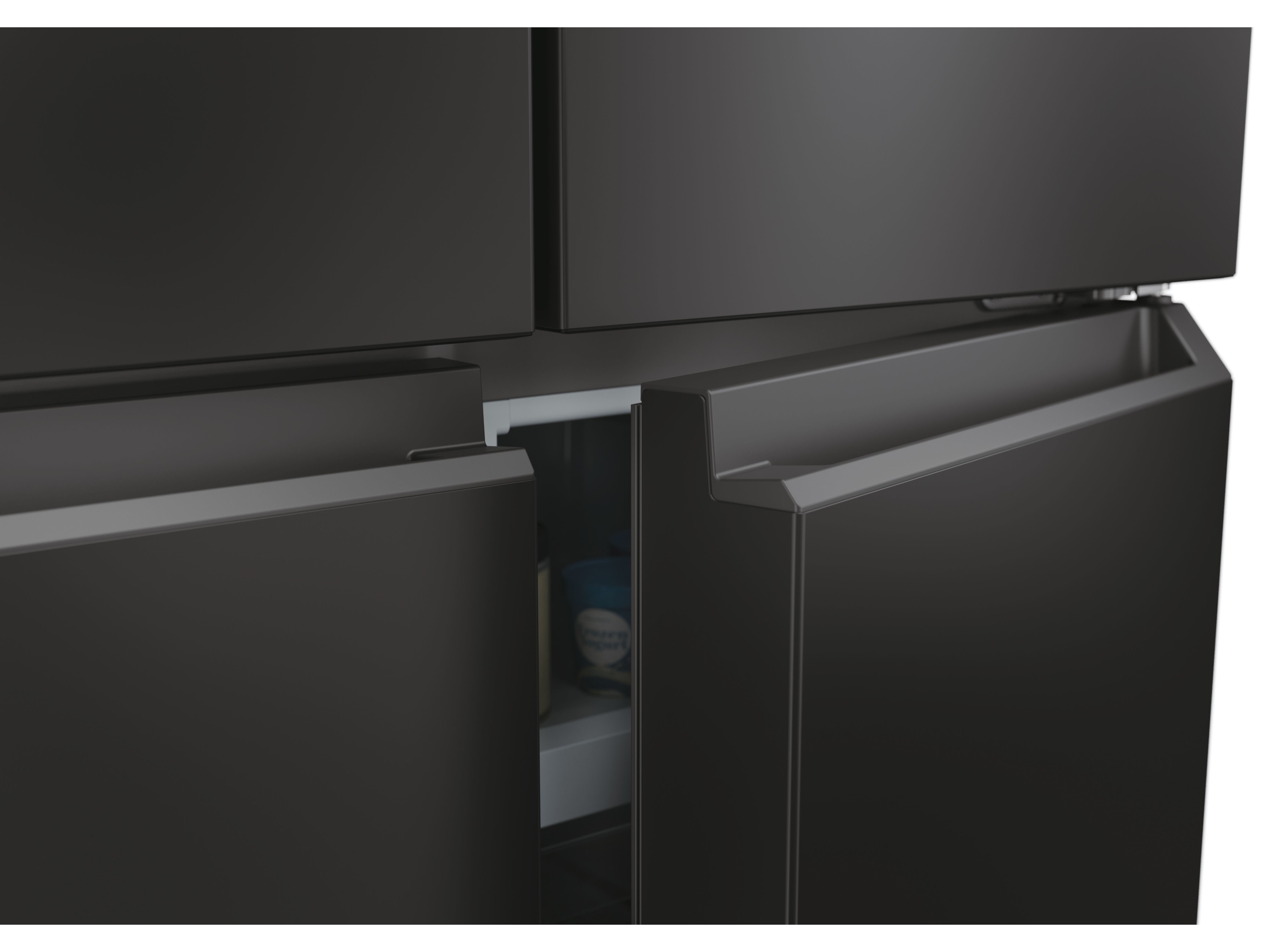 FRIGOR&Iacute;FICO AMERICANO HAIER HCR3818ENPT NO FROST E PRETO 467L image number 6