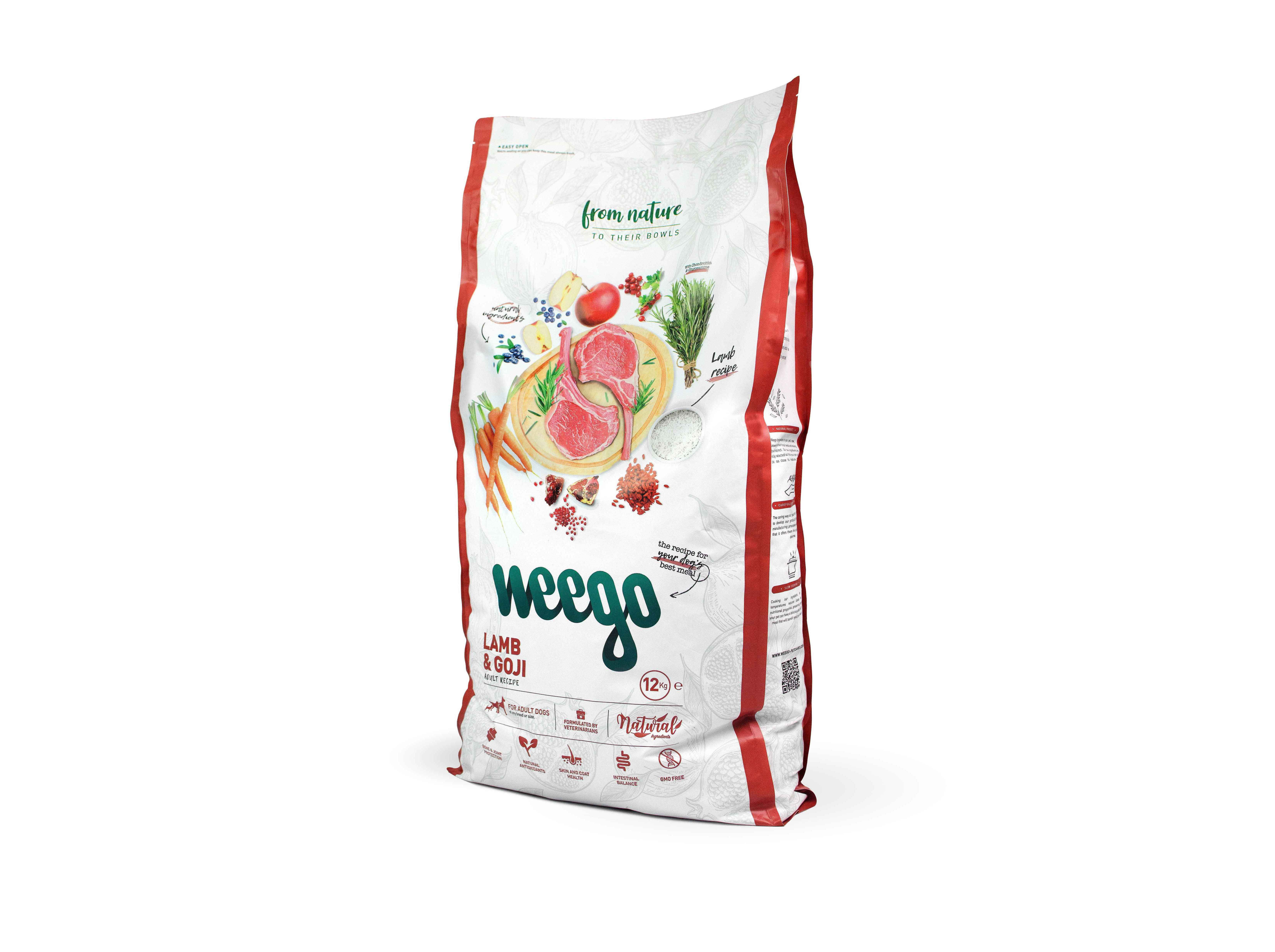 RA&Ccedil;&Atilde;O PARA C&Atilde;O WEEGO BORREGO / GOJI 12KG