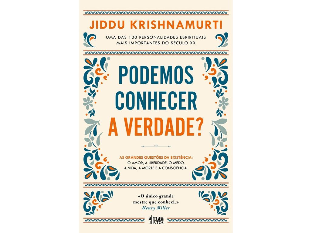 LIVRO PODEMOS CONHECER A VERDADE? DE J. KRISHNAMURTI image number 1