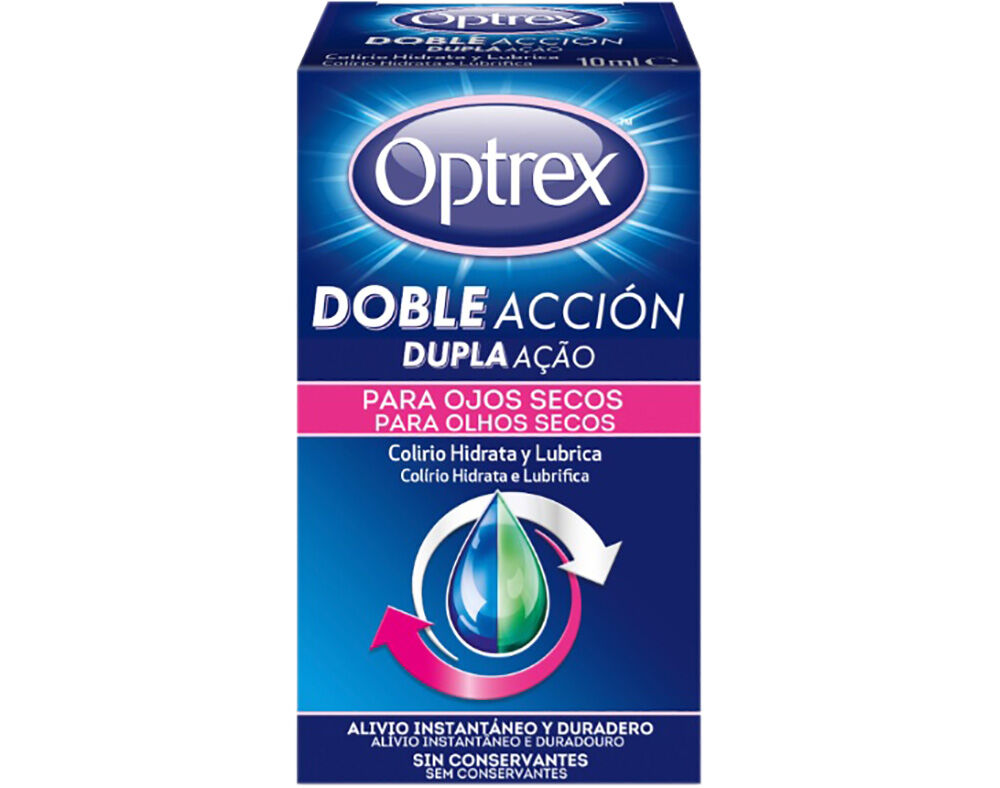 COL&Iacute;RIO OPTREX DUPLA A&Ccedil;&Atilde;O OLHOS SECOS 10ML image number 0