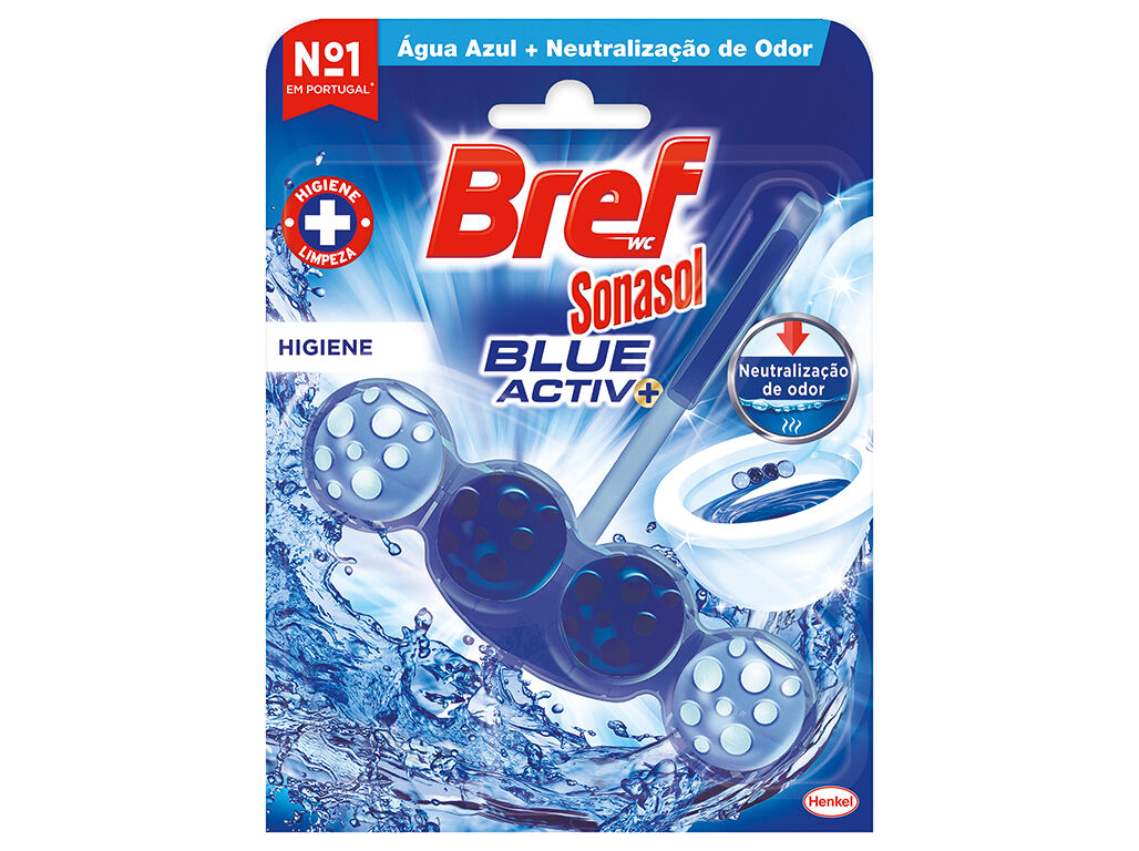 BLOCO SONASOL SANIT&Aacute;RIO BLUE ACTIVE HIGIENE UN image number 0