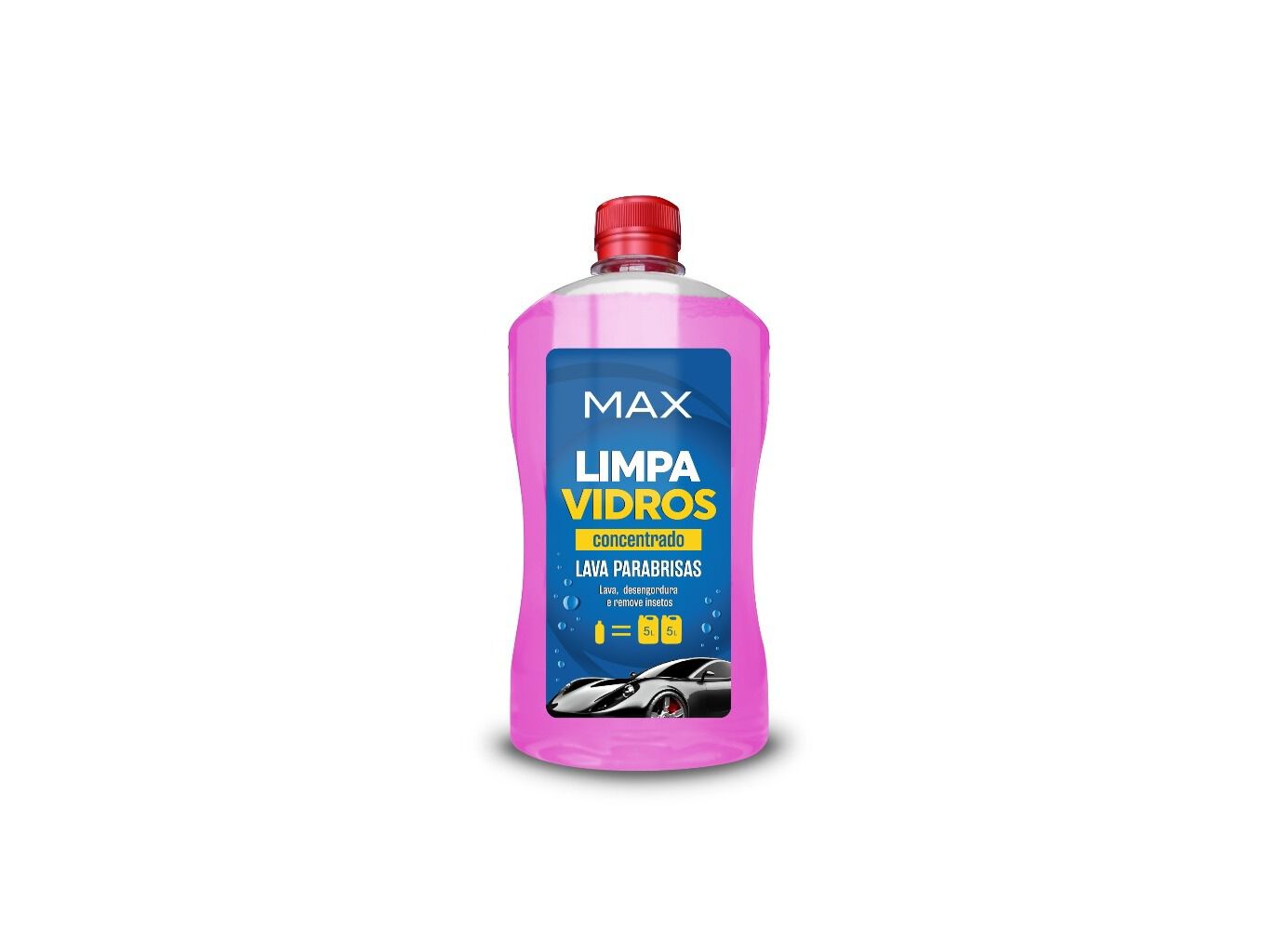 LIMPA VIDROS CONCENTRADO 500ML = 10L