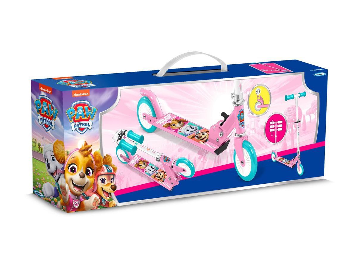 TROTINETE PATRULHA PATA DOBR&Aacute;VEL ROSA image number 2