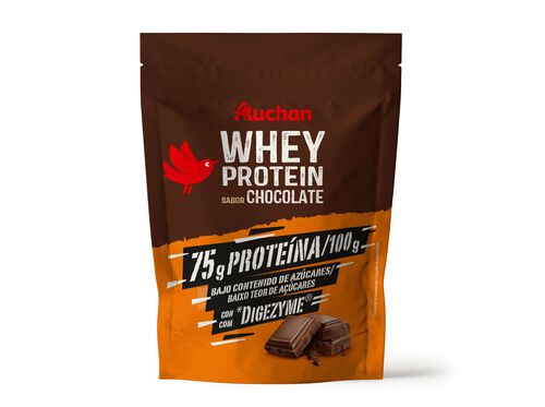 WHEY PROTEIN AUCHAN SABOR CHOCOLATE 400G image number 0