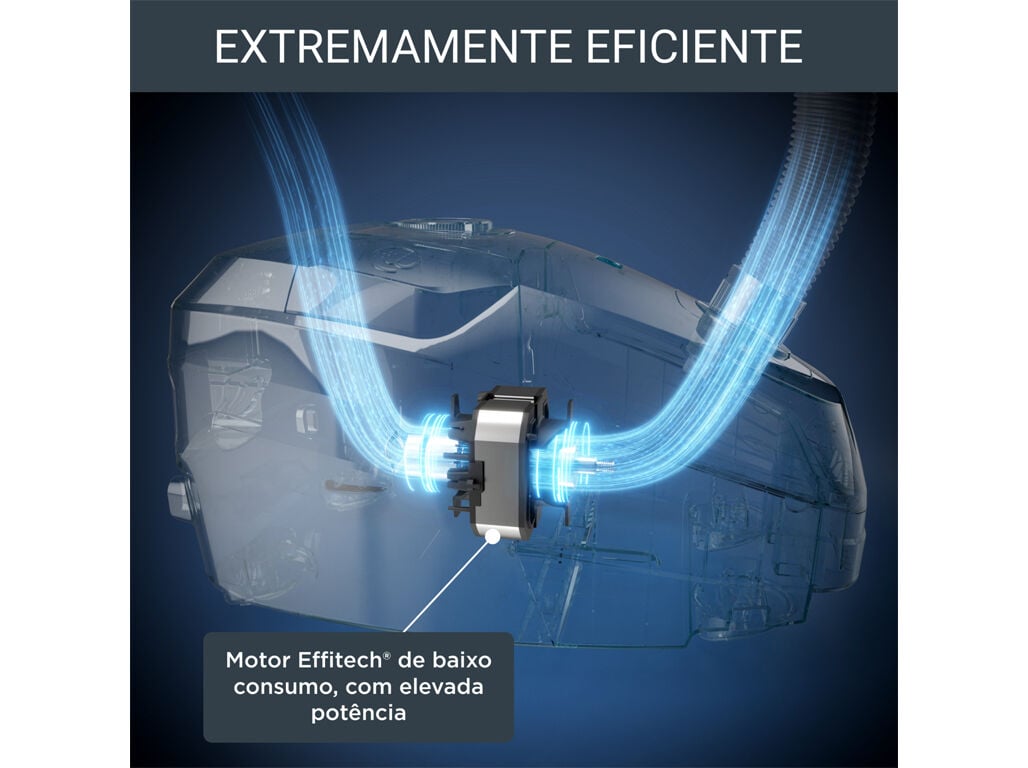 ASPIRADOR COM SACO ROWENTA RO6164EA GREEN FORCE MAX SILENCE CAR KIT - 4.5L/900W image number 2