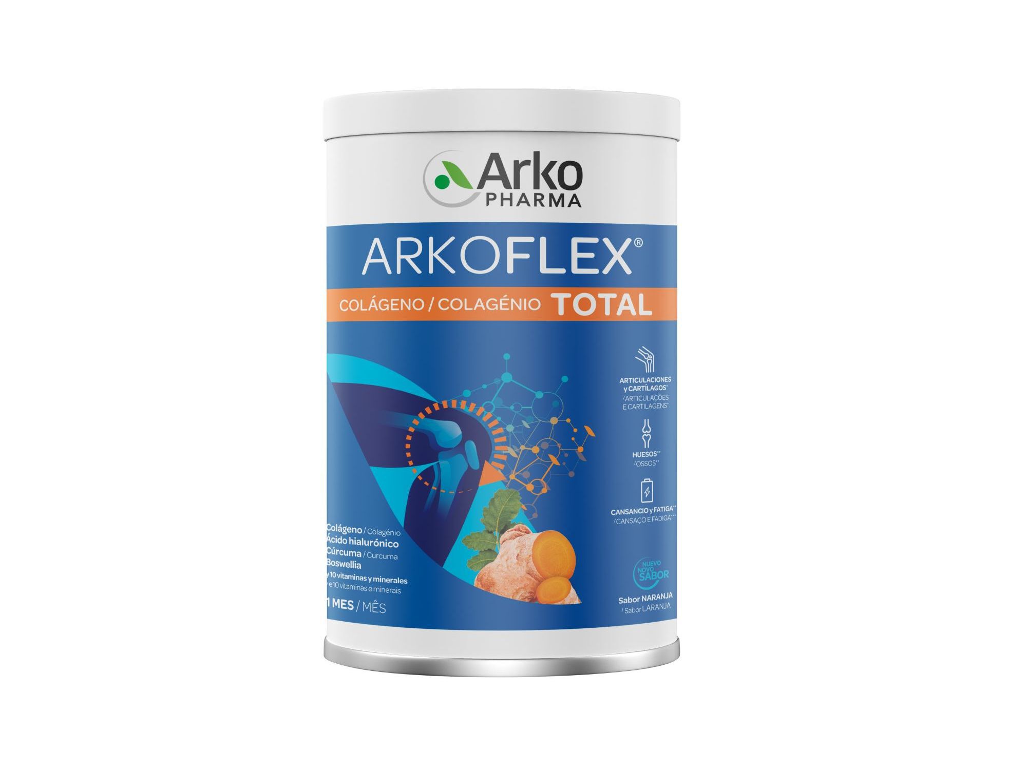 SUPLEMENTO ARKOFLEX COLAG&Eacute;NIO TOTAL 390G image number 0