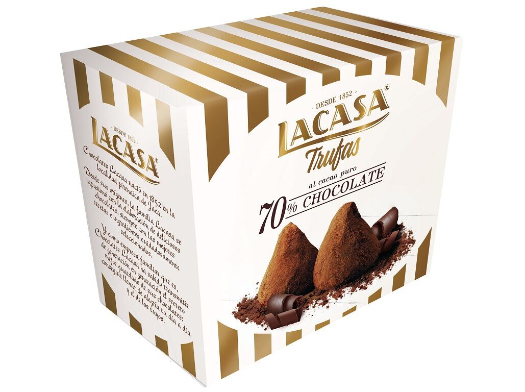 TRUFAS LACASA 70% CACAU 150G image number 0
