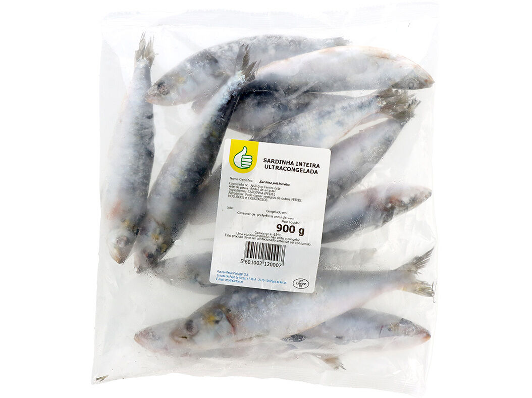 SARDINHA INTEIRA POLEGAR 900G image number 0