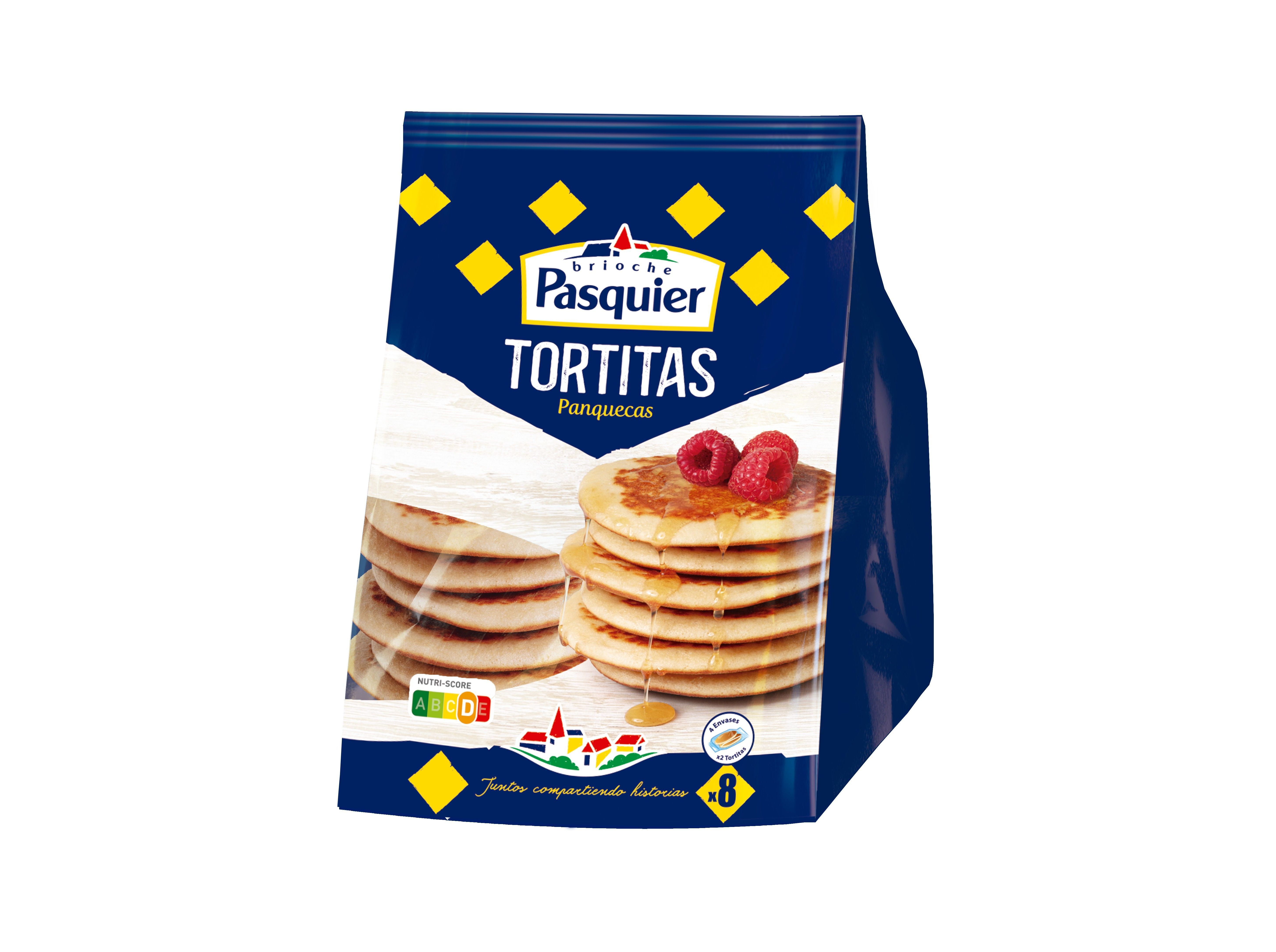 PANQUECAS PASQUIER BRIOCHE 8UN