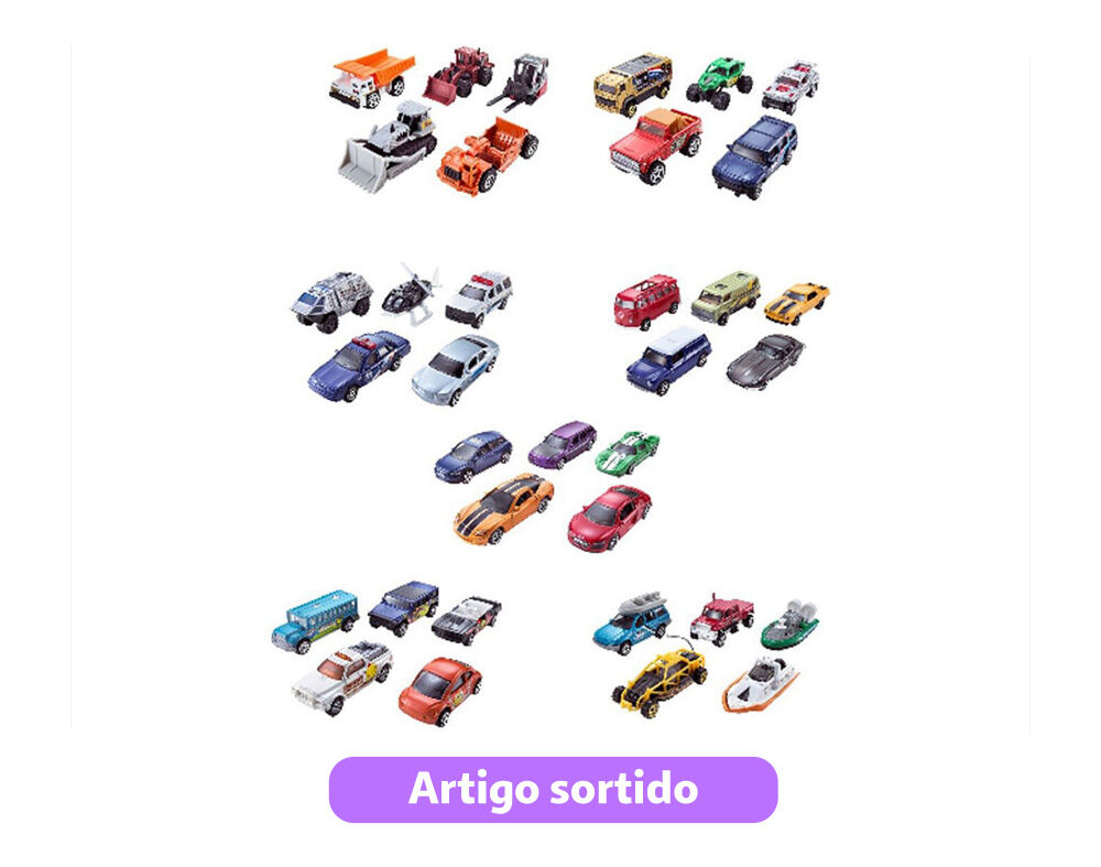 CONJUNTO DE 5 CARRINHOS MATCHBOX MODELOS SORTIDOS image number 2