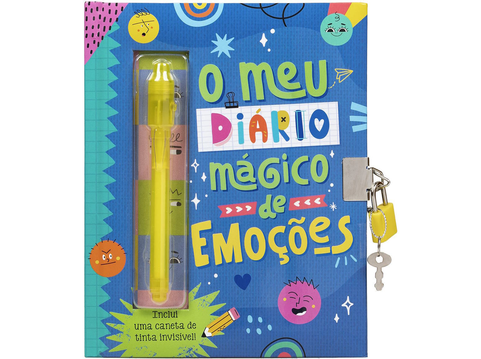 LIVRO O MEU DI&Aacute;RIO M&Aacute;GICO DE EMO&Ccedil;&Otilde;ES image number 0