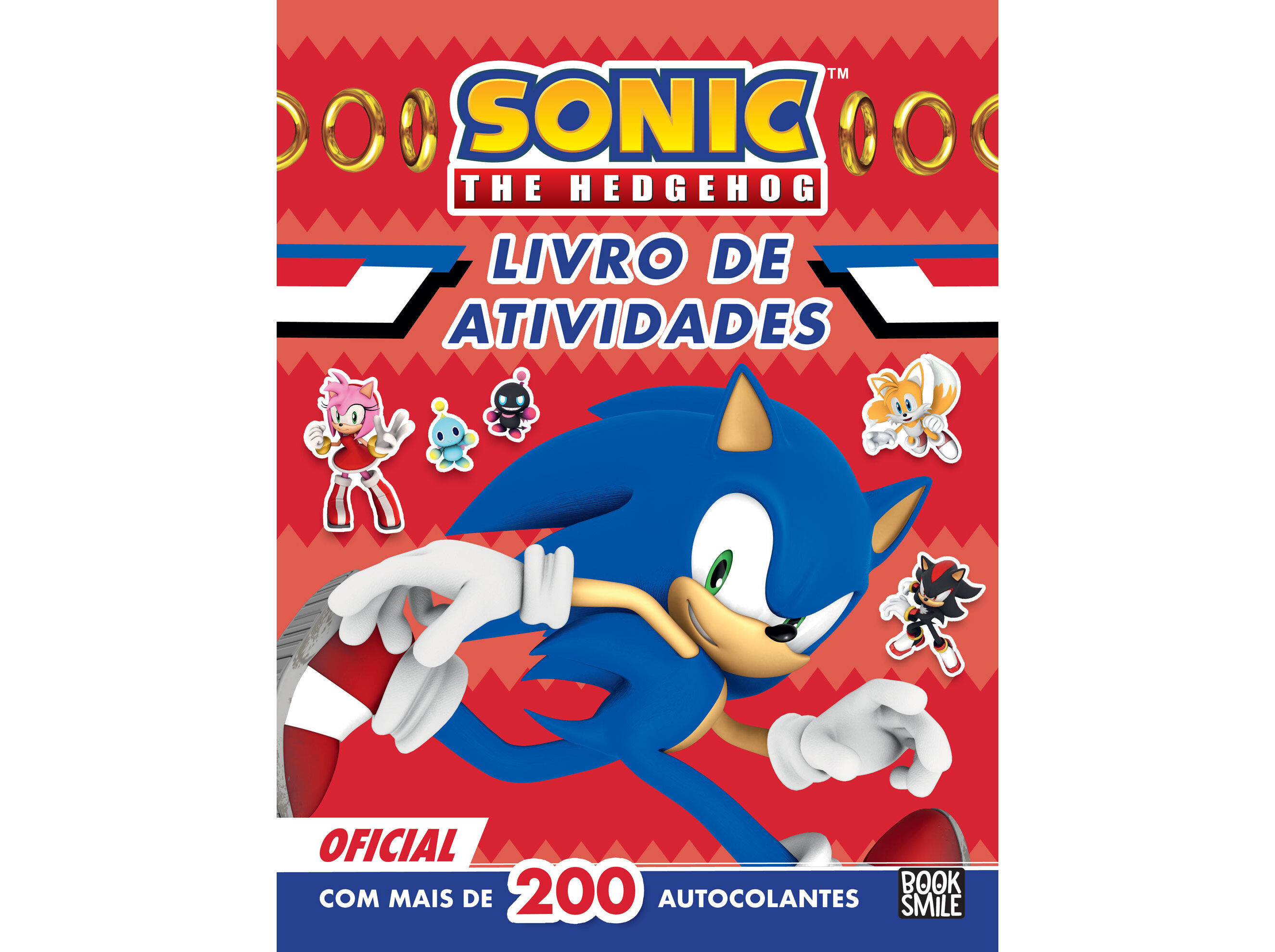 LIVRO SONIC - O OURI&Ccedil;O - LIVRO DE ATIVIDADES COM AUTOCOLANTES image number 0