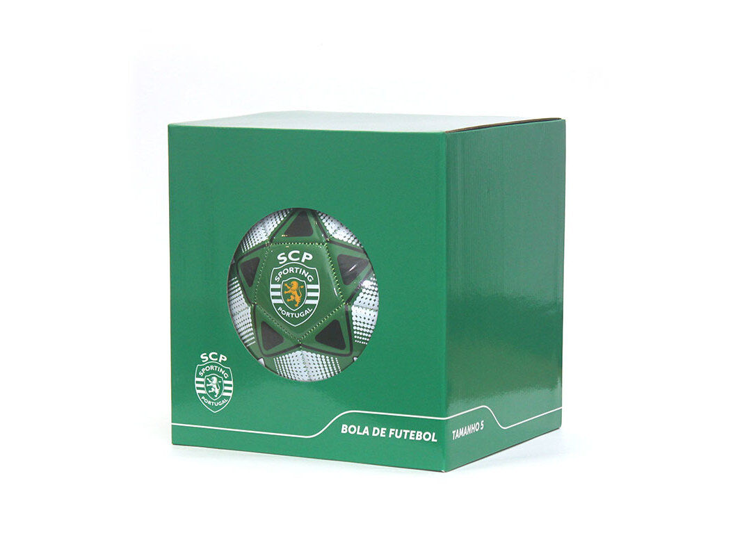 BOLA FUTEBOL SPORTING C.P. COM EMBALAGEM T.5