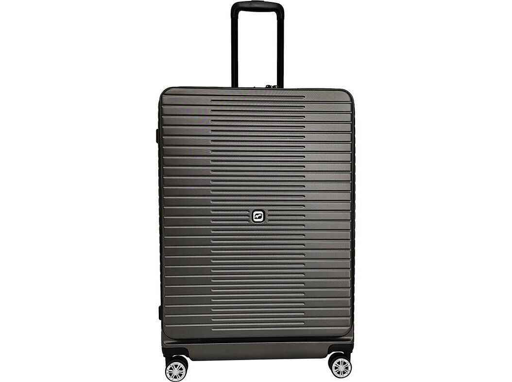 MALA DE VIAGEM R&Iacute;GIDA AIRPORT CINZENTO ESCURO 8 RODAS 50X75X30CM image number 0