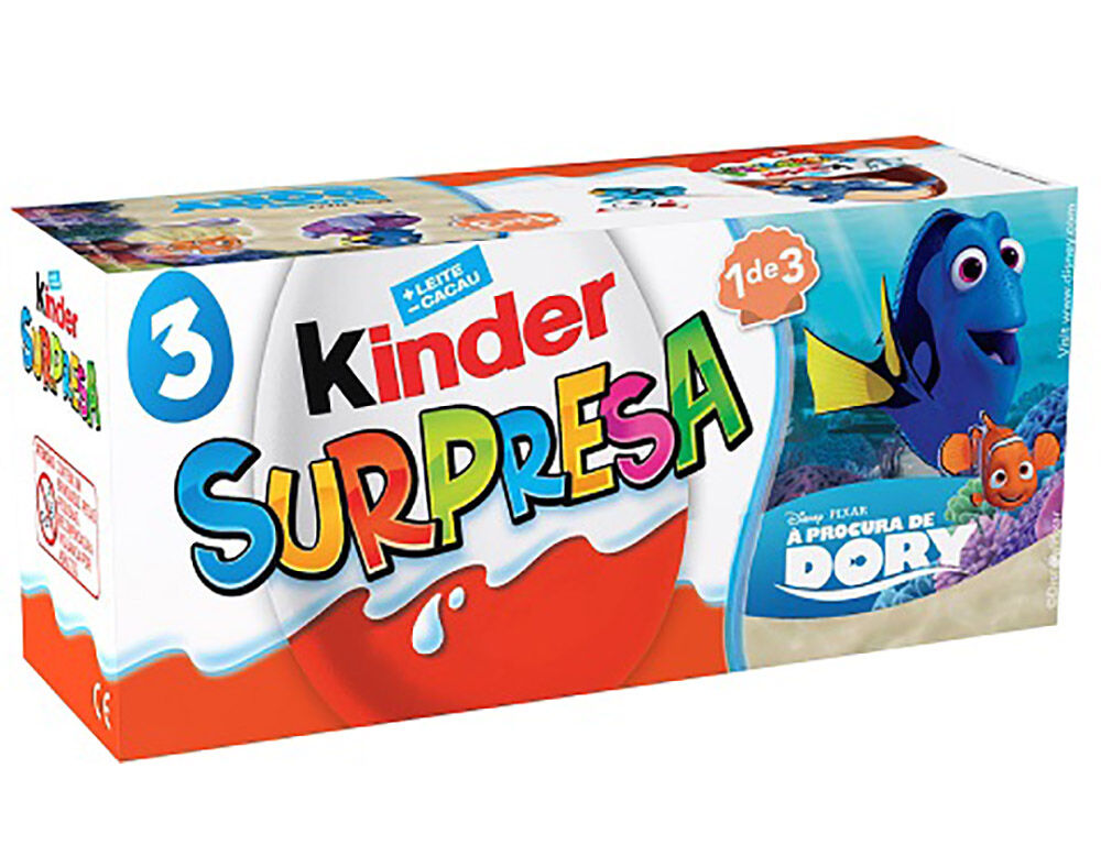 CHOCOLATE KINDER SURPRESA TIPO 3 60G