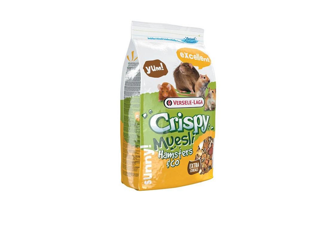 RA&Ccedil;&Atilde;O PARA HAMSTER VERSELE LAGA CRISPY MUESLI 400G
